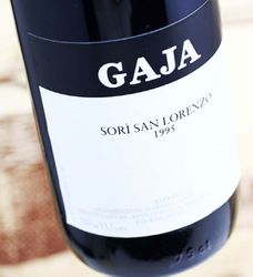 Gaja Wine Bottle